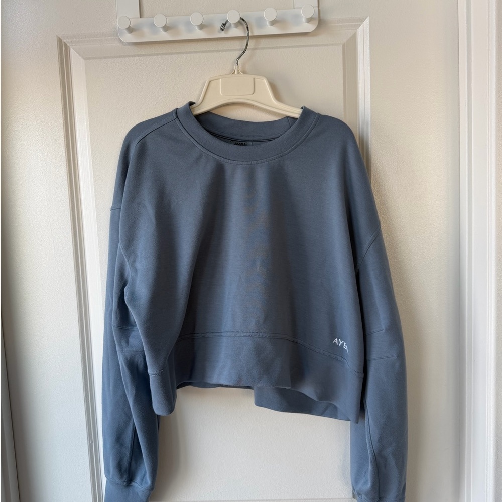 AYBL Blue Cropped Sweatshirt